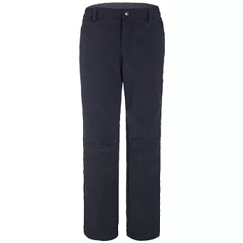 【聖伯納 St.Bonalt】男中童-保暖內刷毛炫彩軟殼褲(36146)140黑色