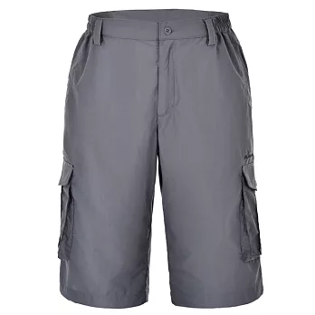 【聖伯納 St.Bonalt】男-吸溼排汗透氣快乾休閒五分褲-兩件組合包(五色)(0188)S灰色X2