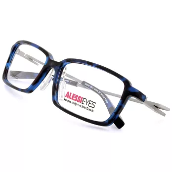 ALESSI 革命性磁石鉸鏈設計創意美學平光眼鏡霧藍SASA