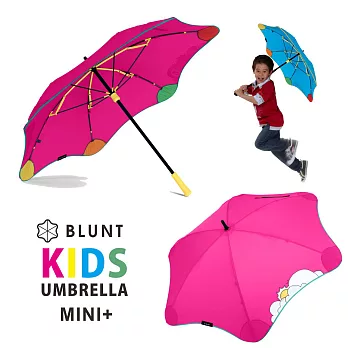 【紐西蘭BLUNT 保蘭特】可變色安全兒童傘 – 直傘（小號）豔桃紅