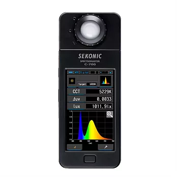 SEKONIC C-700 數位色溫表/光譜儀(公司貨)