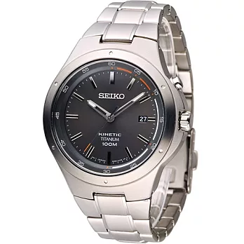 SEIKO Kinetic 鈦 爭鋒時刻人動電能腕錶 5M82-0AT0G SKA713P1