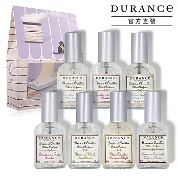 DURANCE朵昂思 枕頭香水 50ml 任選三入加贈限量禮盒玫瑰+山茶花+棉花田