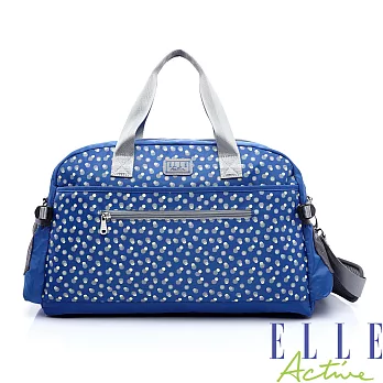 ELLE ACTIVE-旅人系列-旅行袋(大)-藍色