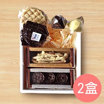 【食在安市集】快樂藍鵲：浪漫情懷巧克力禮盒(2盒)