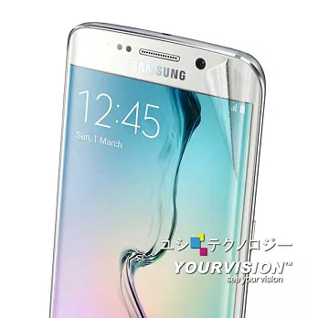 超值組 Samsung GALAXY S6 edge 高清亮面抗刮螢幕貼(非滿版)+(耳機孔/Micro USB孔)防塵套
