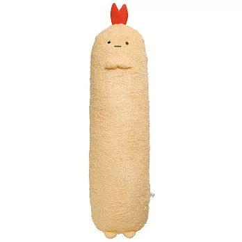 San-X 角落公仔角落圖鑑系列長長公仔抱枕。炸蝦尾