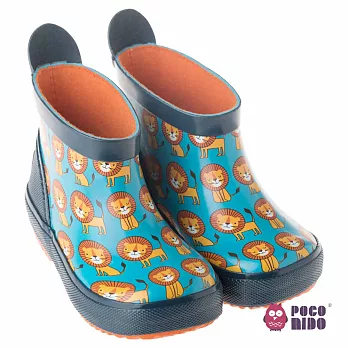 英國 POCONIDO 兒童雨鞋 / 靴子(小獅王)EUR22