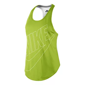 【GT Company】NIKE SIGNAL TANK 挖背背心女款XS螢光綠/白