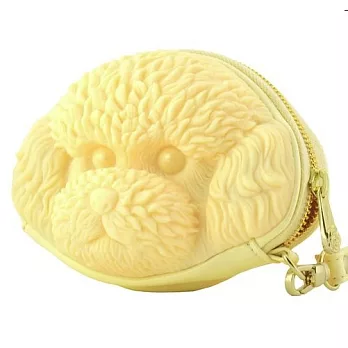 【U】Adamo 3D Bag Original - 可愛貴賓狗3D零錢包 - 馬卡龍黃