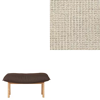 [MUJI無印良品]高椅背和室沙發腳凳用套/麻棉平織/原色原色