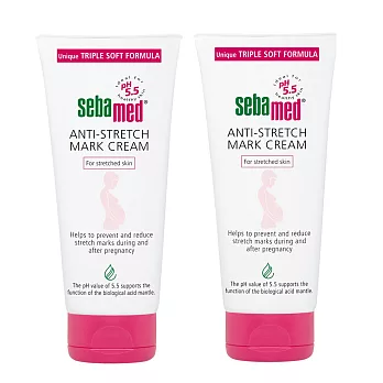 【U】sebamed 施巴 - 美體彈力除紋霜超值組(2瓶/組)