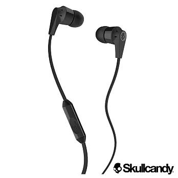 美國Skullcandy 骷髏糖 INKD入耳式耳機-四色(公司貨)黑色