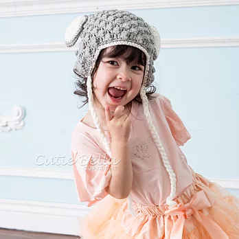 Cutie Bella手工編織帽Sheep-Gray(幼童款)