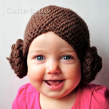 Cutie Bella手工編織帽Star Wars-Princess Leia(幼童款)