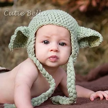 Cutie Bella手工編織帽Star Wars-Yoda