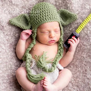 Cutie Bella手工編織帽Star Wars-Yoda(幼童款)