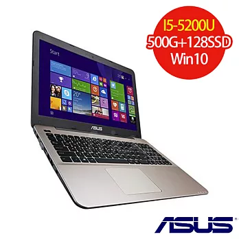 ASUS K555LB-0121A5200U 深棕 (i5-5200U/FHD/GT 940M獨顯2G/500G+128G SSD/W10)