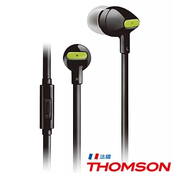 THOMSON 繽紛色彩耳機 TM-TAEL02M黑色