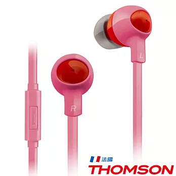 THOMSON 繽紛色彩耳機 TM-TAEL03M桃紅色