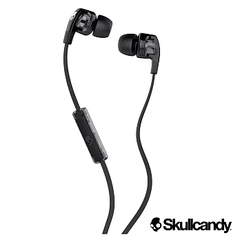 美國Skullcandy 骷髏糖 SB2入耳式耳機-四色(公司貨)黑色