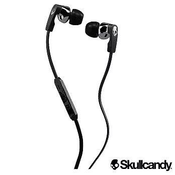 美國Skullcandy 骷髏糖 STRUM入耳式耳機-三色(公司貨)黑銀色