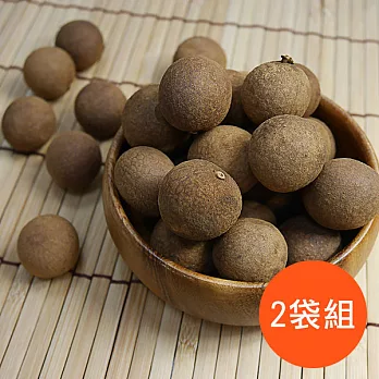 【食在安市集】山頂壯圓：柴焙帶殼龍眼乾500g(2袋組)