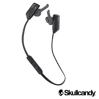 美國Skullcandy 骷髏糖 XT FREE 藍牙運動型入耳式耳機(公司貨)黑灰色