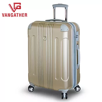 VANGATHER 凡特佳-20吋ABS城市街角系列行李箱-香檳金