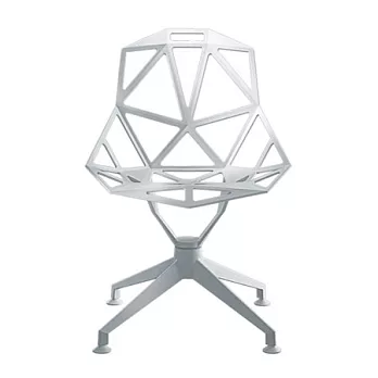 Magis Chair One 4Star 旋轉單椅（輕盈白）