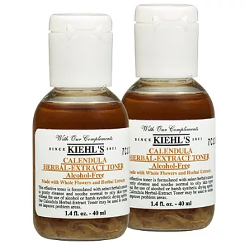 【即期品】Kiehls契爾氏 金盞花植物精華化妝水(40ml*2)-2017.02