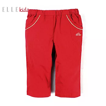 【ELLE】閃耀大紅六分褲(紅)120紅