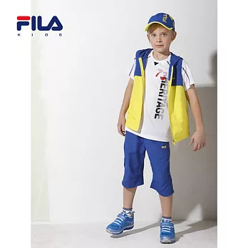 【FILA】抗紫外線運動風褲(藍)155藍