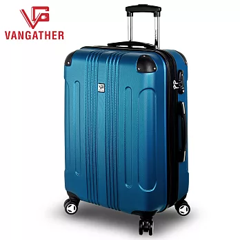 VANGATHER 凡特佳-24吋ABS城市街角系列行李箱-動感藍