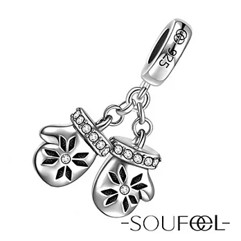 【SOUFEEL charms】《冰花手套》吊飾