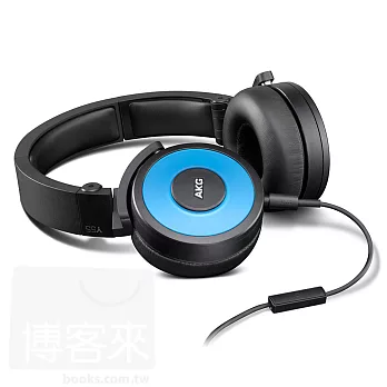 AKG Y55 藍色 日常聆聽及DJ使用 可換線 頭戴式監聽耳機
