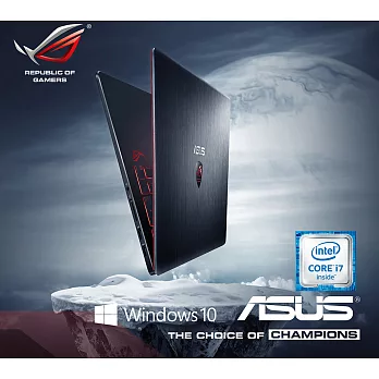 【ASUS】G501VW-0042B6700HQ 15.6吋《Win10_雙硬碟》i7-6700HQ GTX960 4G獨顯 16G記憶體FHD繪圖電競