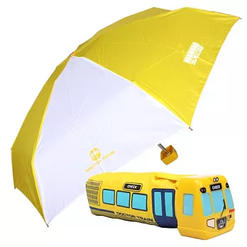 NORIMONO日本交通系列折疊傘-黃色電車