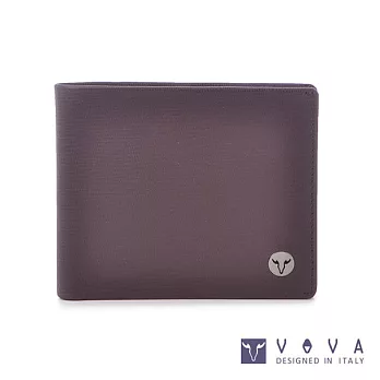 VOVA • 沃汎 - 自由系列 5卡透明窗蜥蜴紋短夾-咖啡色