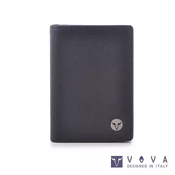 VOVA • 沃汎 - 自由系列 3卡透明窗蜥蜴紋名片夾- 黑色