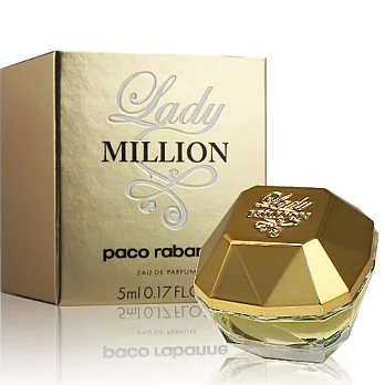 Paco Rabanne 百萬女性淡香精小香(5ml)