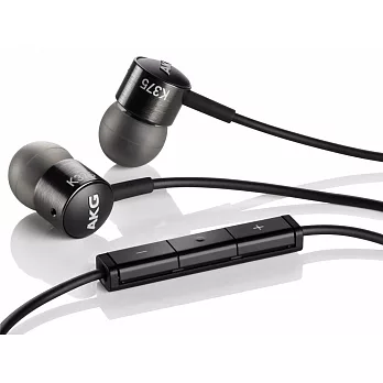 AKG K375 黑色 iPhone 通話用 耳道式耳機