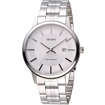 ORIENT 東方錶 SLIM系列 優雅紳士腕錶 FUNG8003W 白