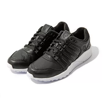 【U】K-SWISS - SI-18 Trainer III LTHR 輕量休閒鞋(男款)US7.5 - 黑色