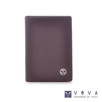 VOVA • 沃汎 - 自由系列 3卡透明窗蜥蜴紋名片夾- 咖啡色