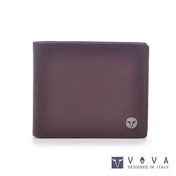 VOVA • 沃汎 - 自由系列 10卡蜥蜴紋短夾- 咖啡色