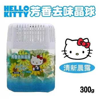 Hello Kitty 芳香去味晶球 (清新晨露) 300gX6瓶