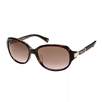 【COACH 太陽眼鏡】簡約時尚女款#琥珀框 (8039F-500114)