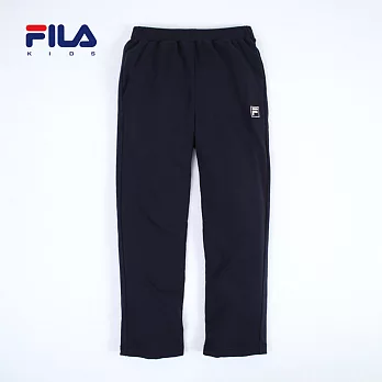 【FILA】簡約百搭抽繩長褲(丈青)135丈青