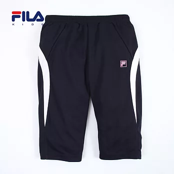 【FILA】活力曲線休閒運動六分褲(丈青)135丈青